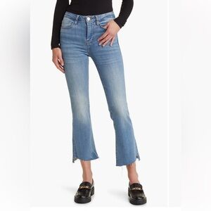 Frame Le Crop Mini Boot Raw Hem Jeans